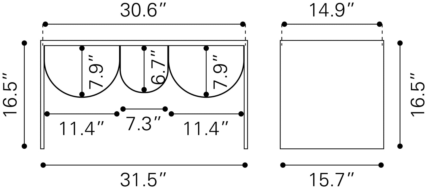 PAOLA COFFEE TABLE
