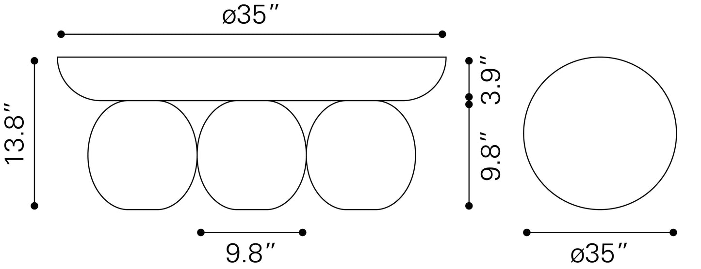 ANNA COFFEE TABLE