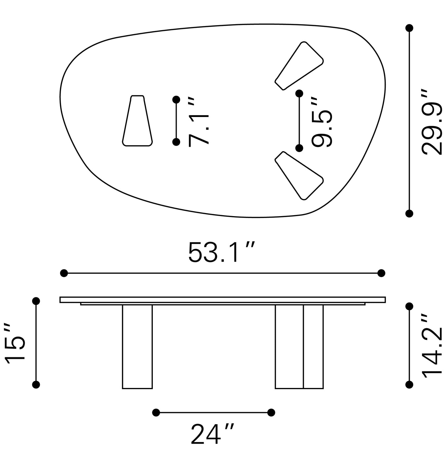 ABE COFFEE TABLE