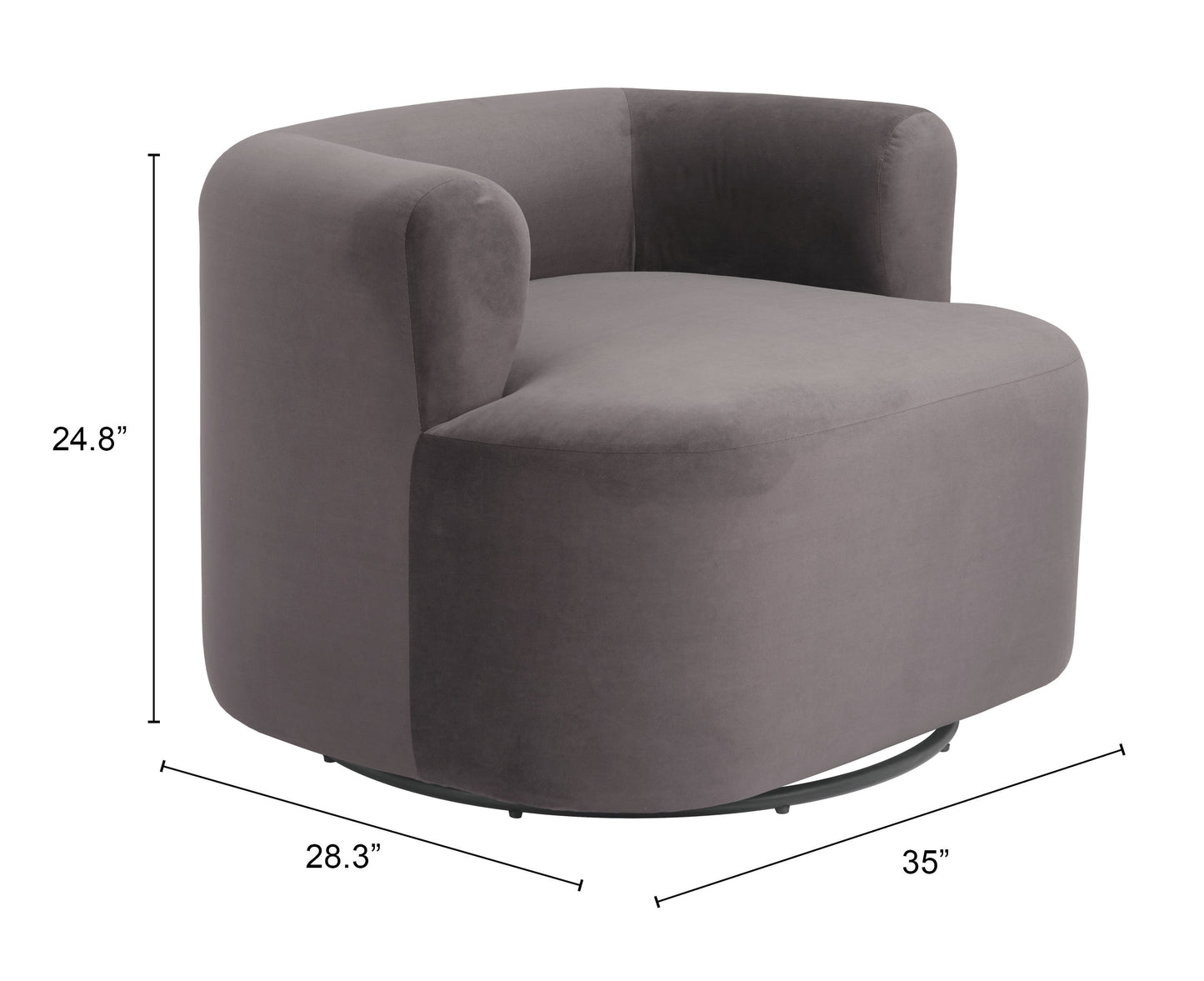 SILLÓN GIRATORIO ANDREA