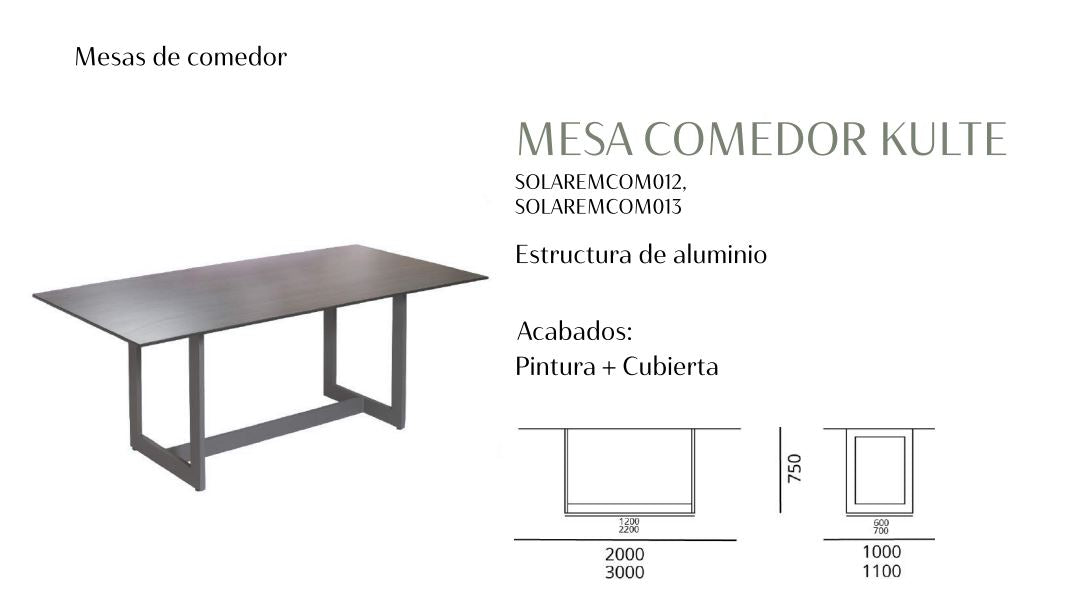 MESA COMEDOR KALI