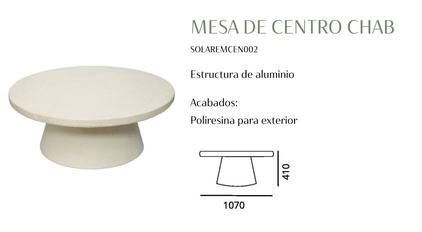 MESA DE CENTRO MONACO