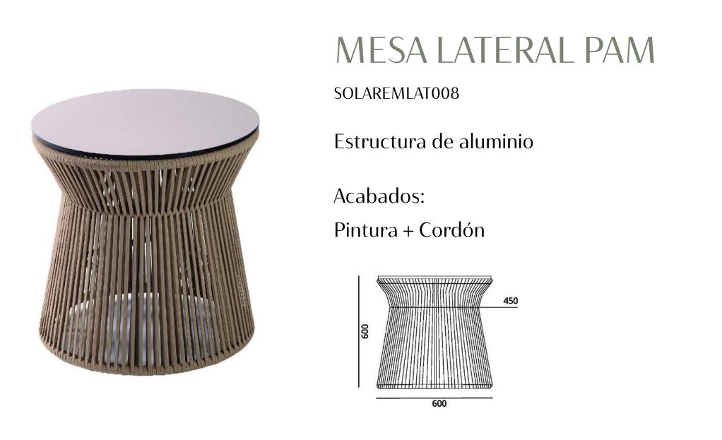 MESA LATERL KIARA