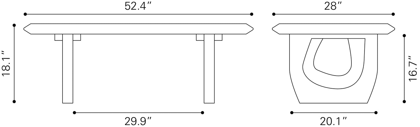 ARIA COFFEE TABLE