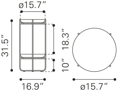 BRONZON MESA LATERAL