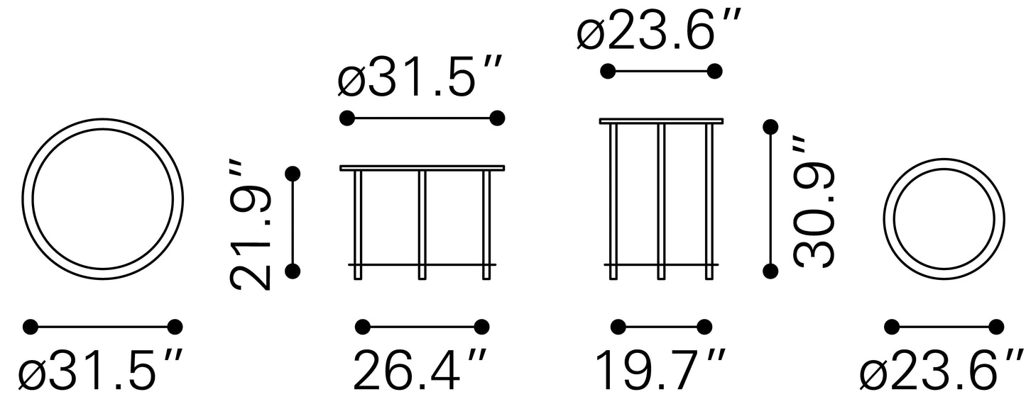 DAVIS COFFEE TABLE