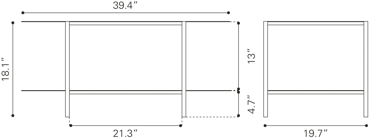 PULL COFFEE TABLE