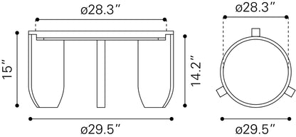 NADIA COFFEE TABLE
