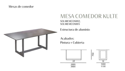MESA COMEDOR  KALI