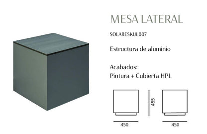 MESA LATERAL KALI