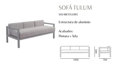 SOFA TRIPLE TULUM